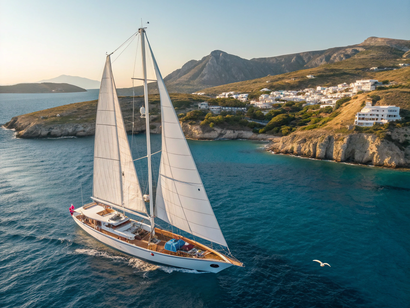 Sailing in the Adriatic